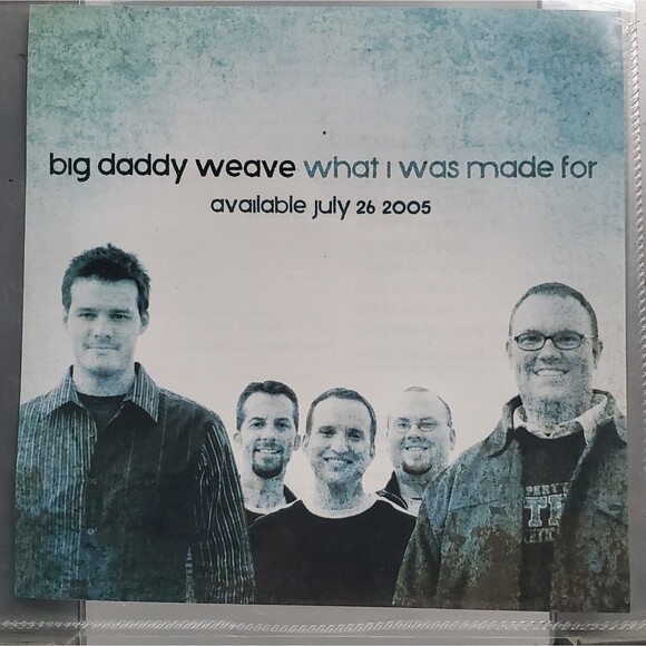 What I Was Made for‎ by Big Daddy Weave (CD, 2005) Pre-release Promo Press Kit - Picture 1 of 5